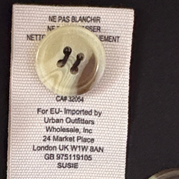 Free people X Saylor Susie Plaid Blazer Grey Check Size Small - Picture 8 of 13